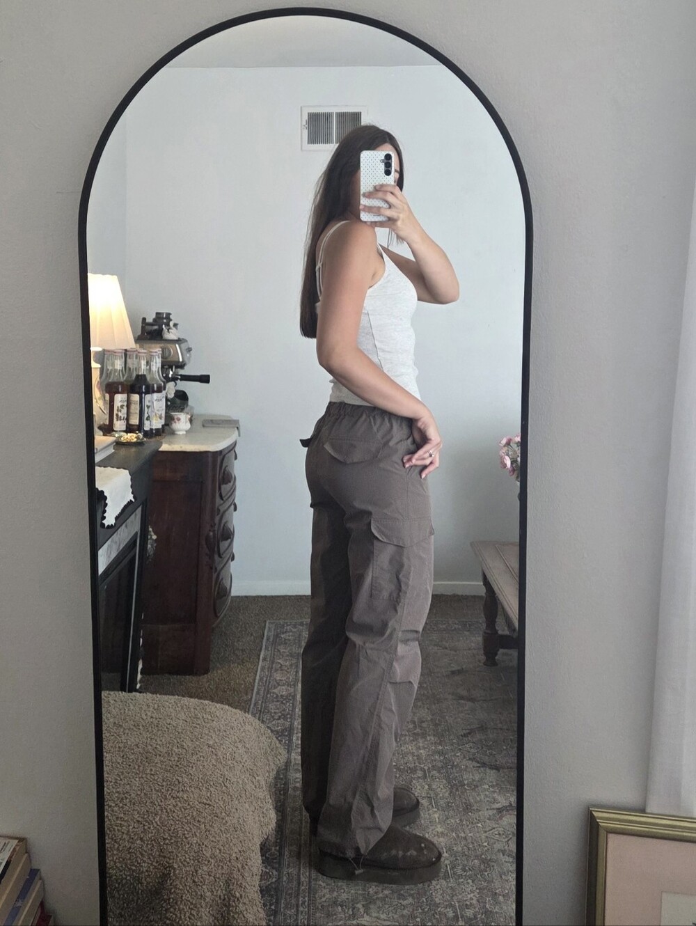 Love Tree Olive Utility Joggers